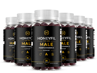 Six bottles of HoneyFil, the 180-day supply